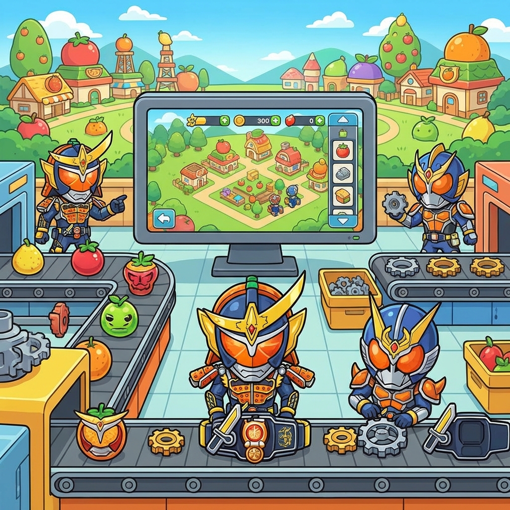 假面骑士铠武变身器模拟器豪华版攻略封面