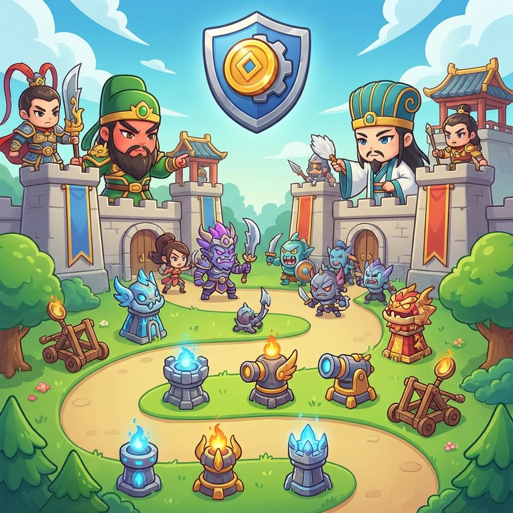 塔防三国志II无限金币版攻略封面