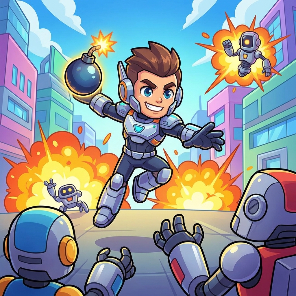 前进炸弹攻略封面