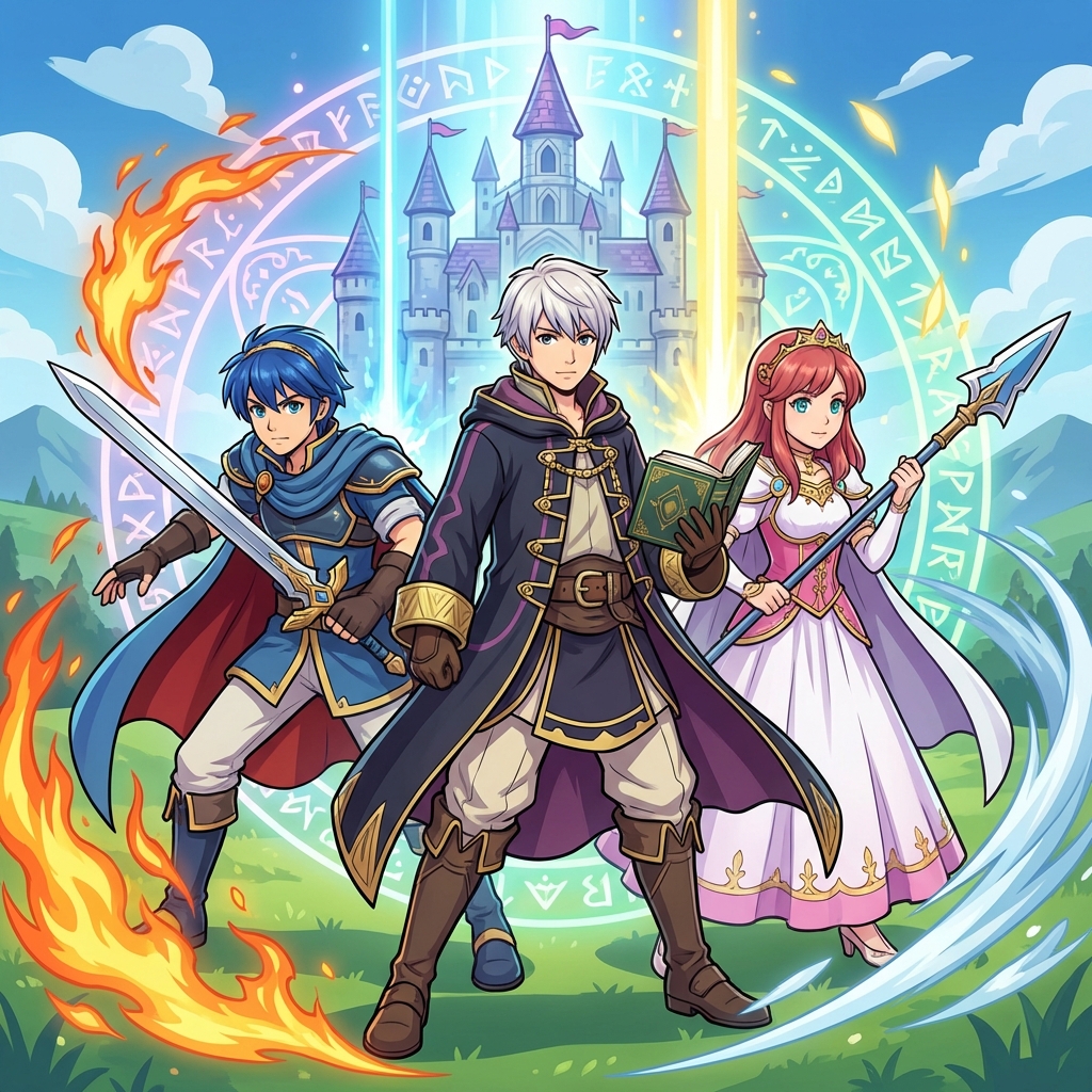 火焰纹章觉醒汉化版攻略封面