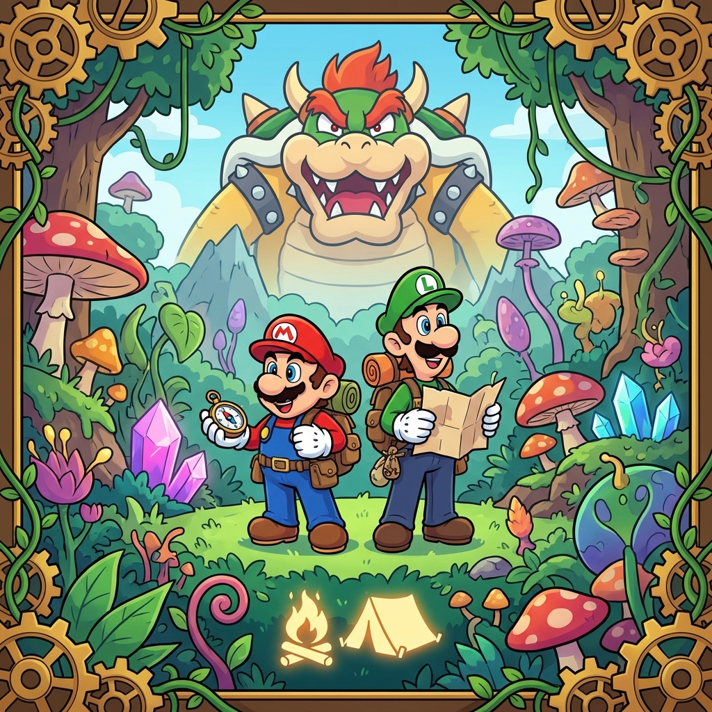 马里奥与路易基rpg3攻略封面