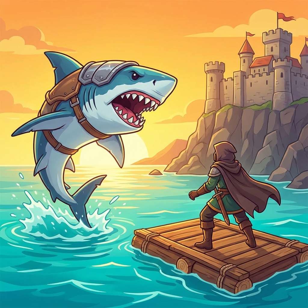 鲨鱼的复仇中世纪攻略封面