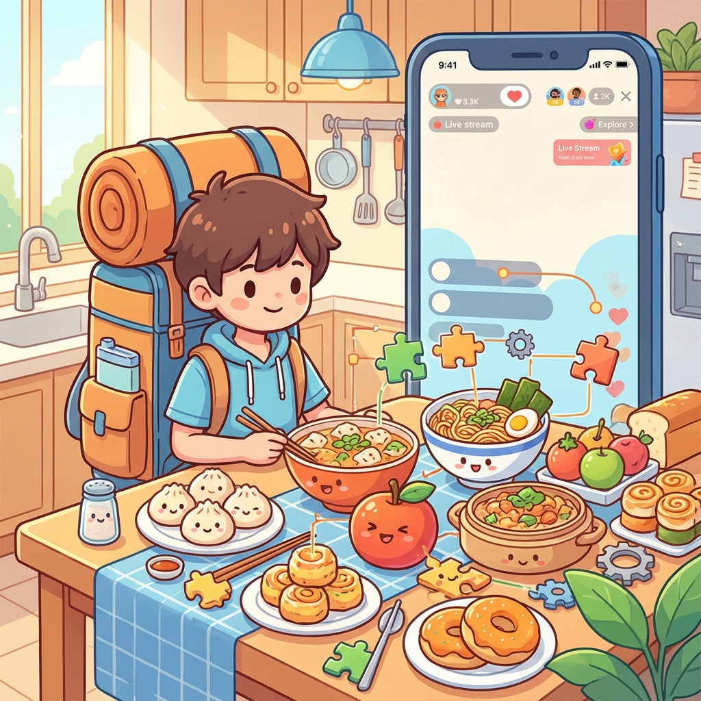 大胃袋吃播美食攻略封面