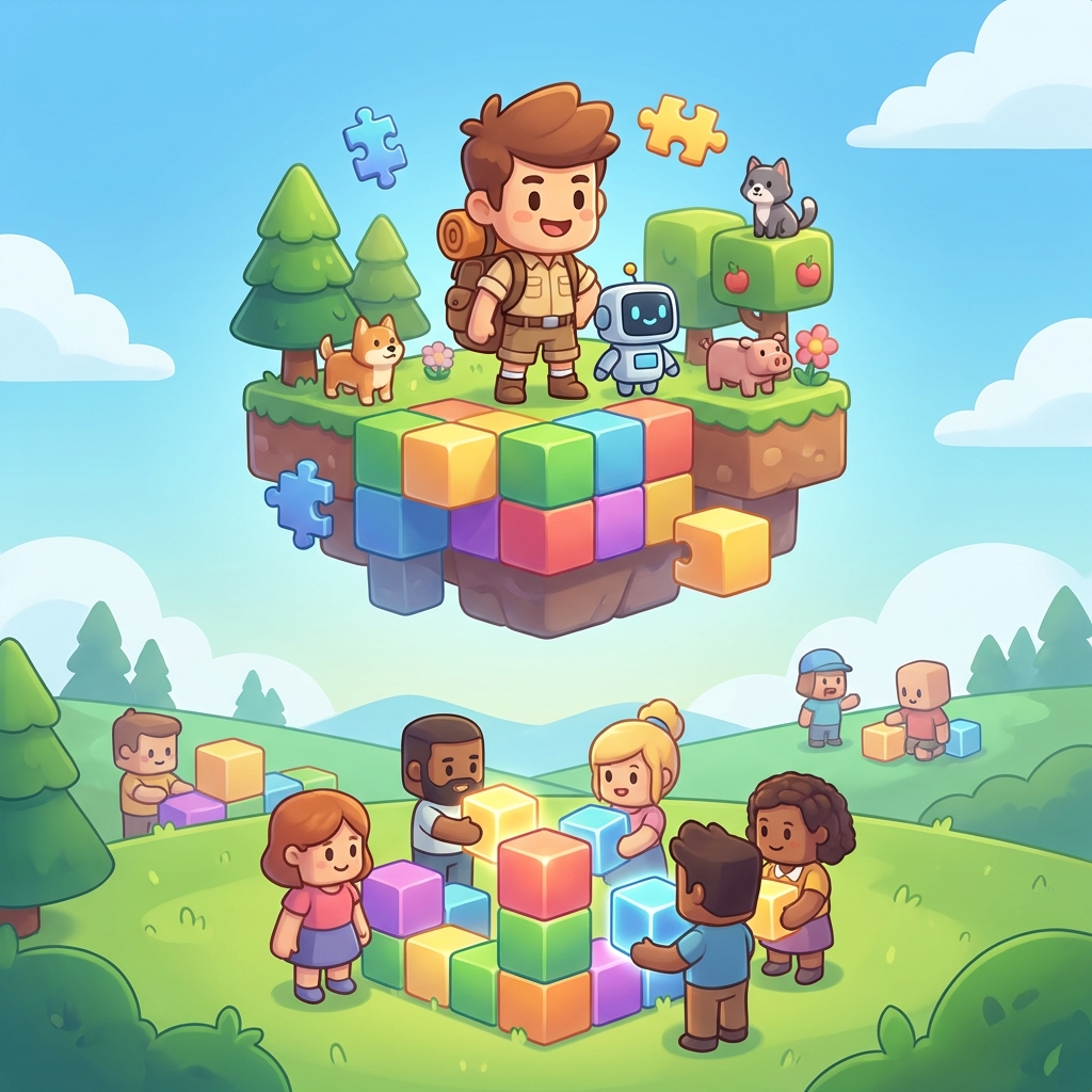 我们的世界生存与创造攻略封面