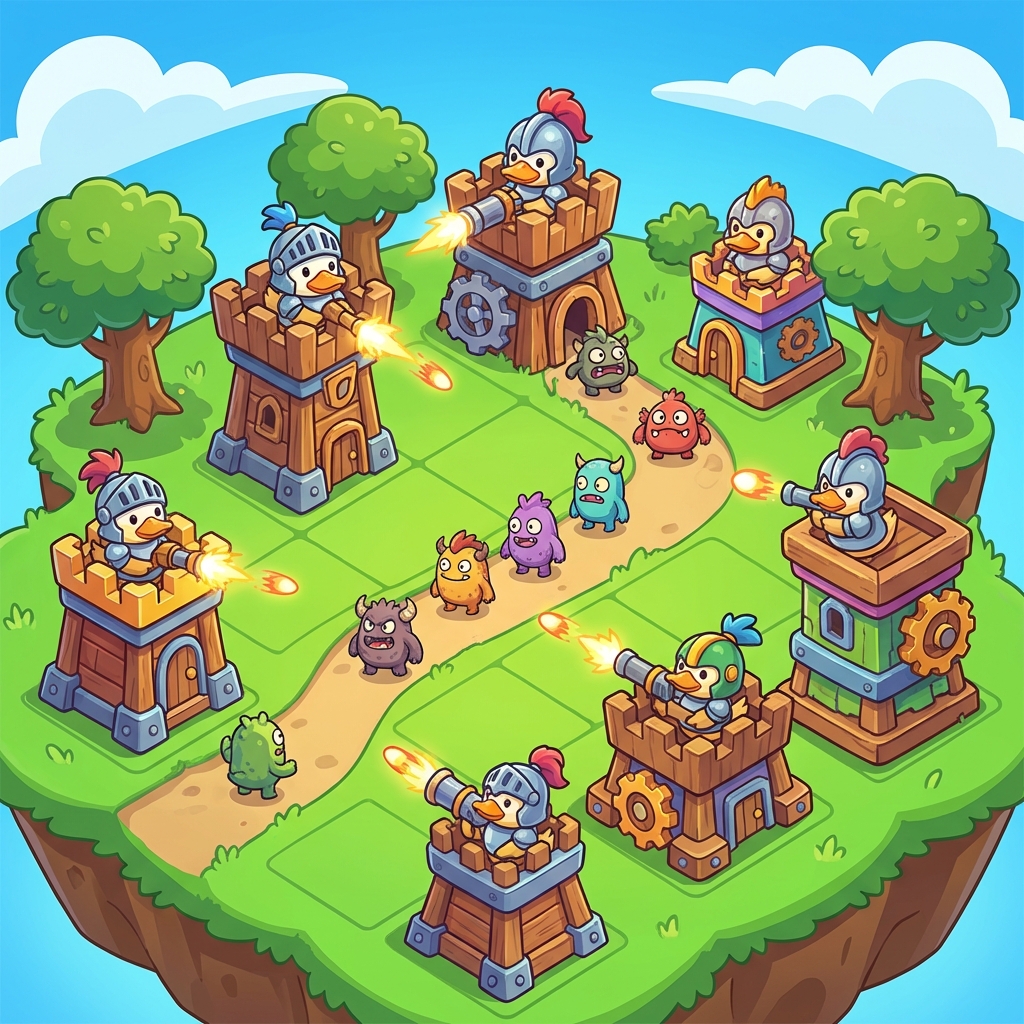 鸭鸭防线攻略封面