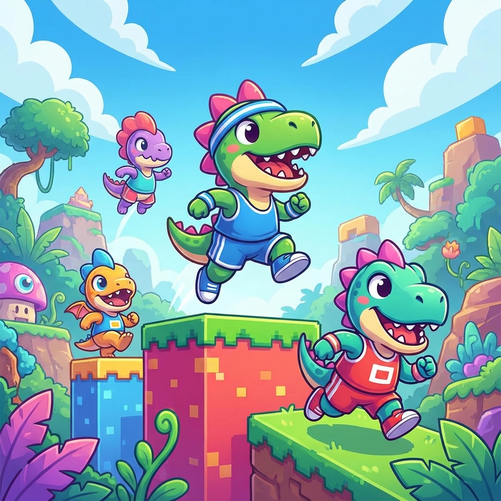 小恐龙冲冲冲攻略封面