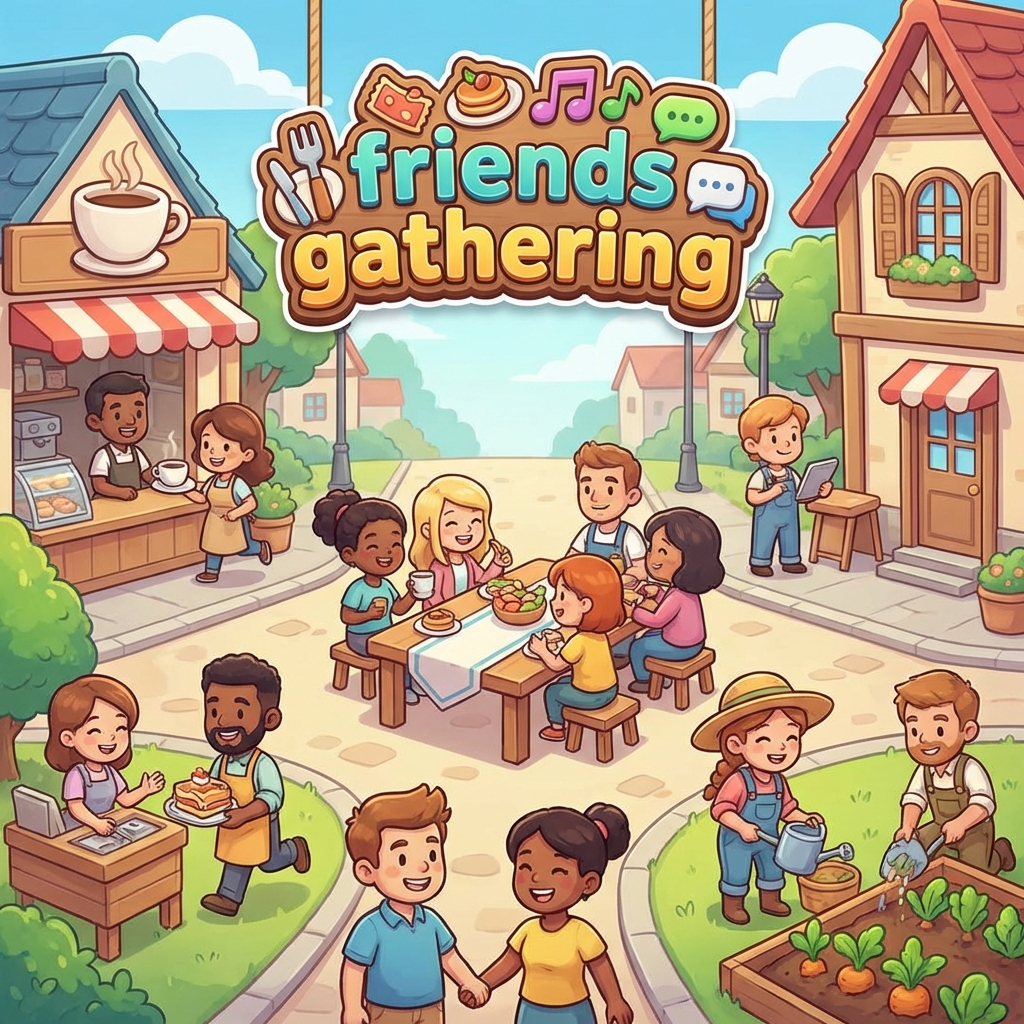 朋友聚会新生活攻略封面