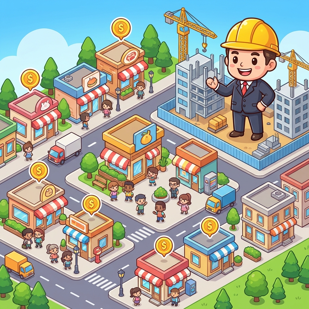 闲置商业街大亨攻略封面