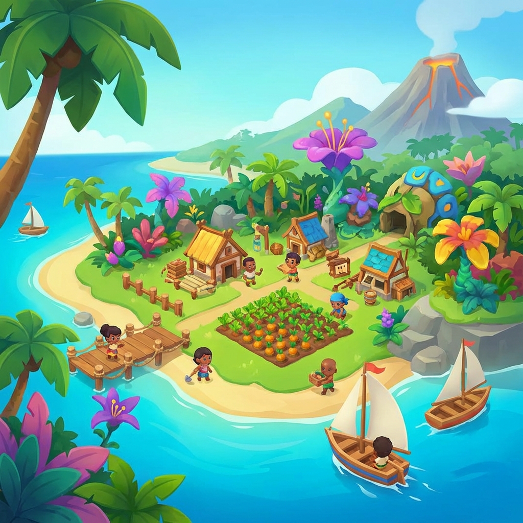 开拓神秘岛攻略封面