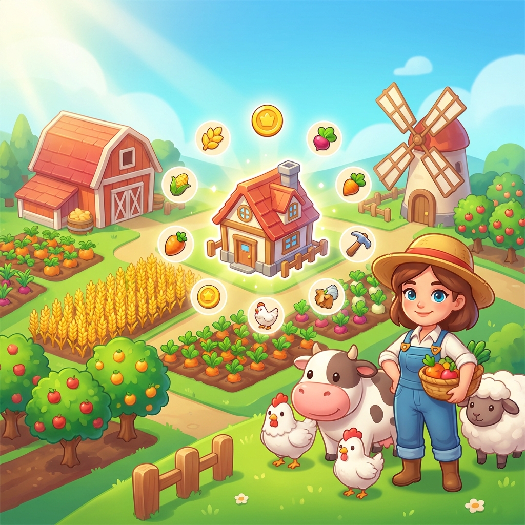 我的梦幻农场攻略封面