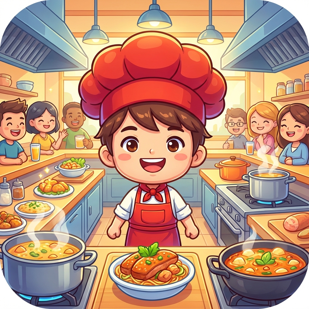 美味的烹饪餐厅厨师攻略封面