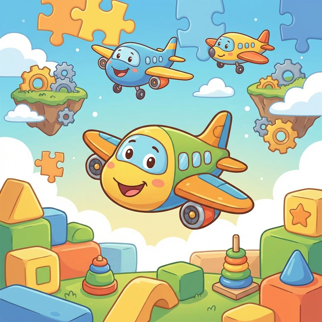 儿童飞机游戏单机版攻略封面