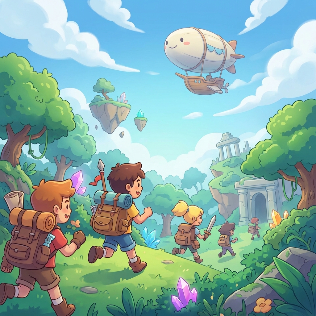 逃跑吧少年软天空直装版攻略封面