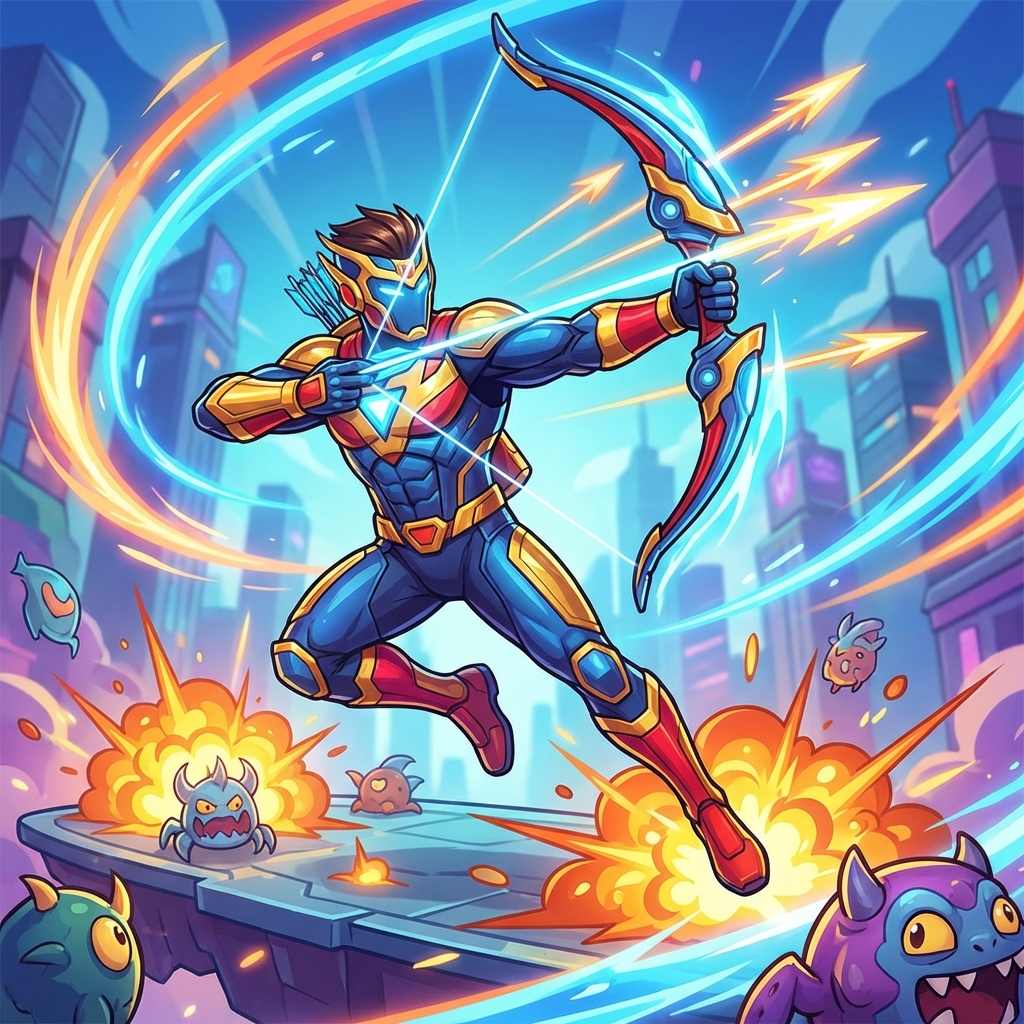 超级英雄弓箭手攻略封面