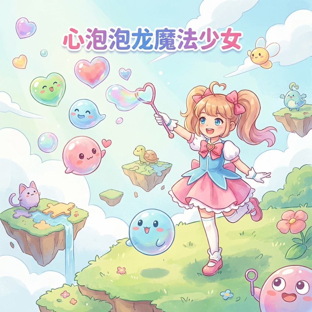 心泡泡龙魔法少女攻略封面