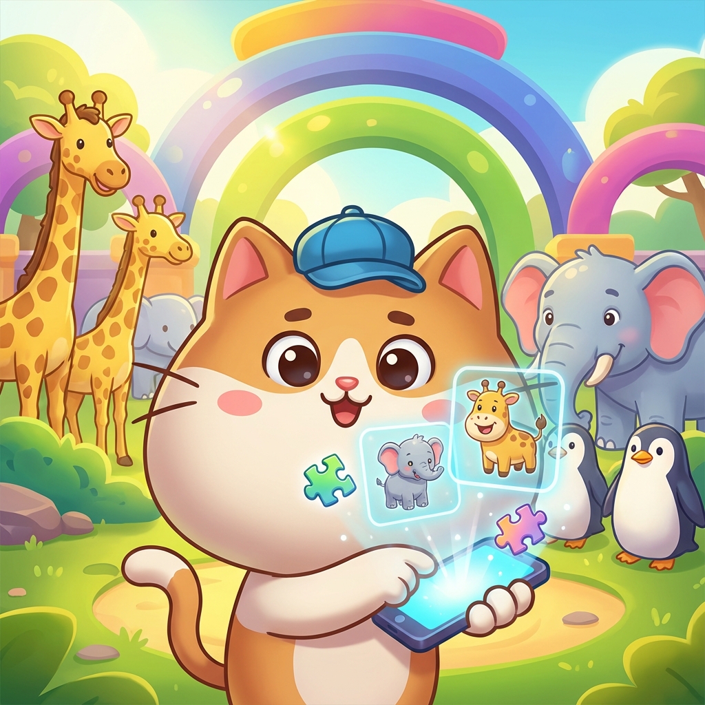 猫小智动物园ar手机版攻略封面