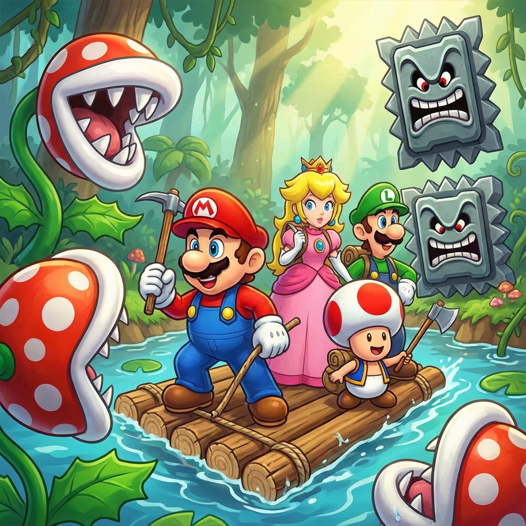 新超级马里奥兄弟nds改版攻略封面