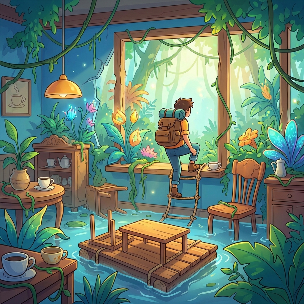 逃脱咖啡馆中文版攻略封面