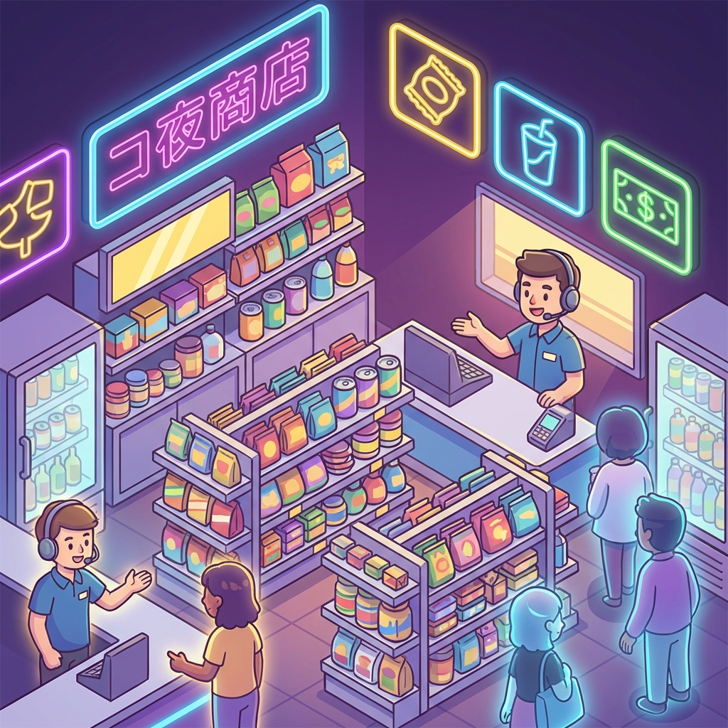 深夜超市攻略封面
