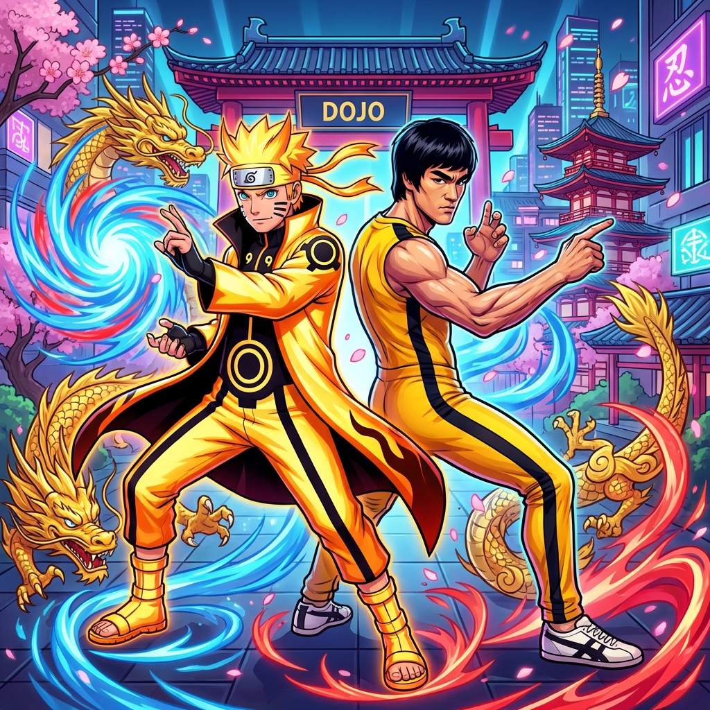 火影忍者李小龙联动版攻略封面