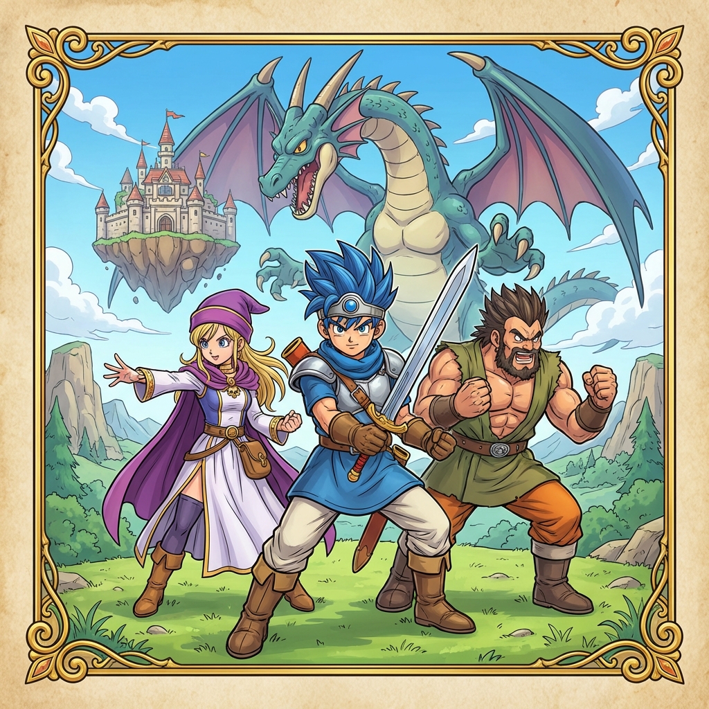 勇者斗恶龙6nds攻略封面