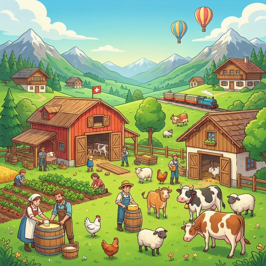 阿尔卑斯牧场物语攻略封面