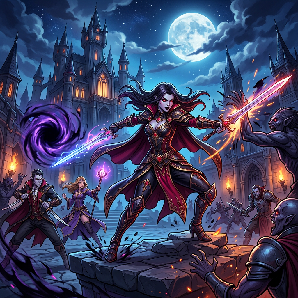 吸血鬼血之继承者攻略封面