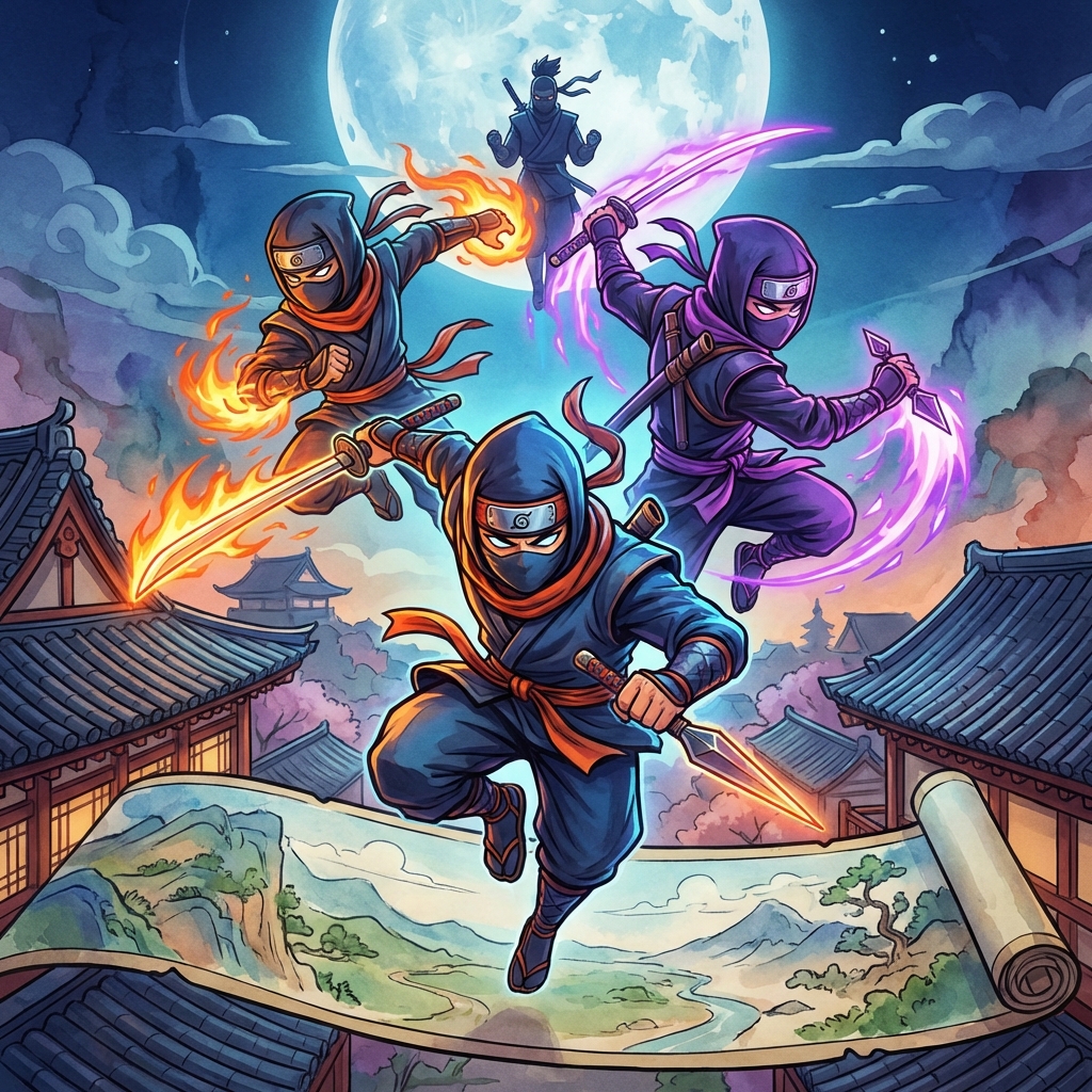 忍者必须死3应用宝服攻略封面