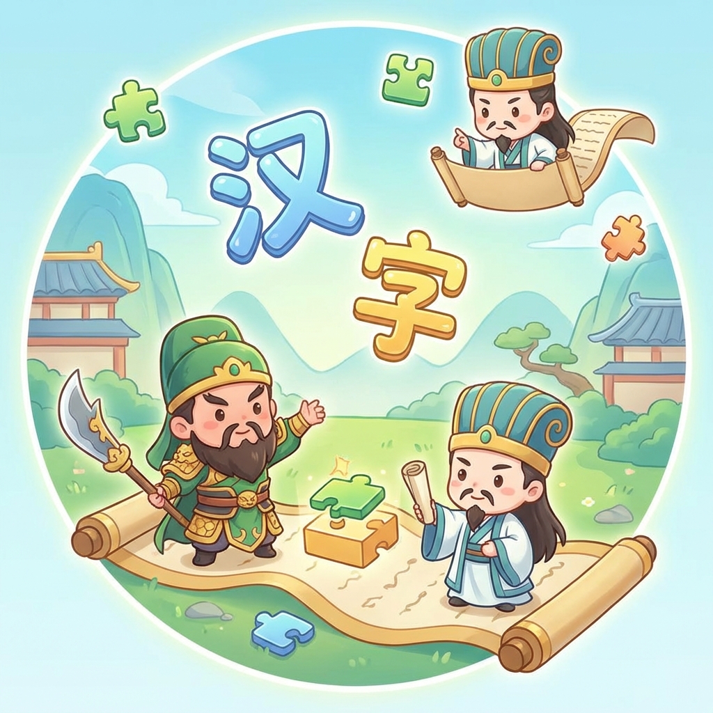 汉字三国传攻略封面