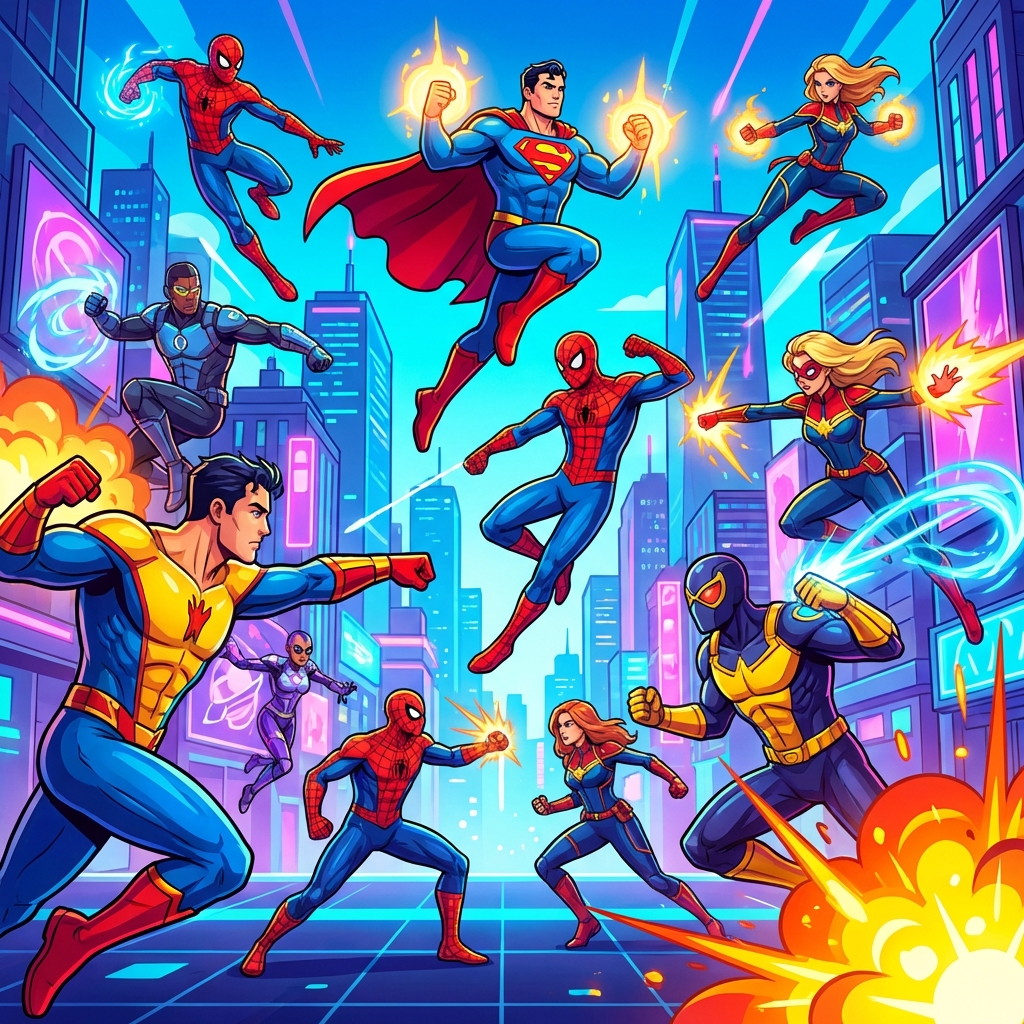 超级英雄大作战攻略封面