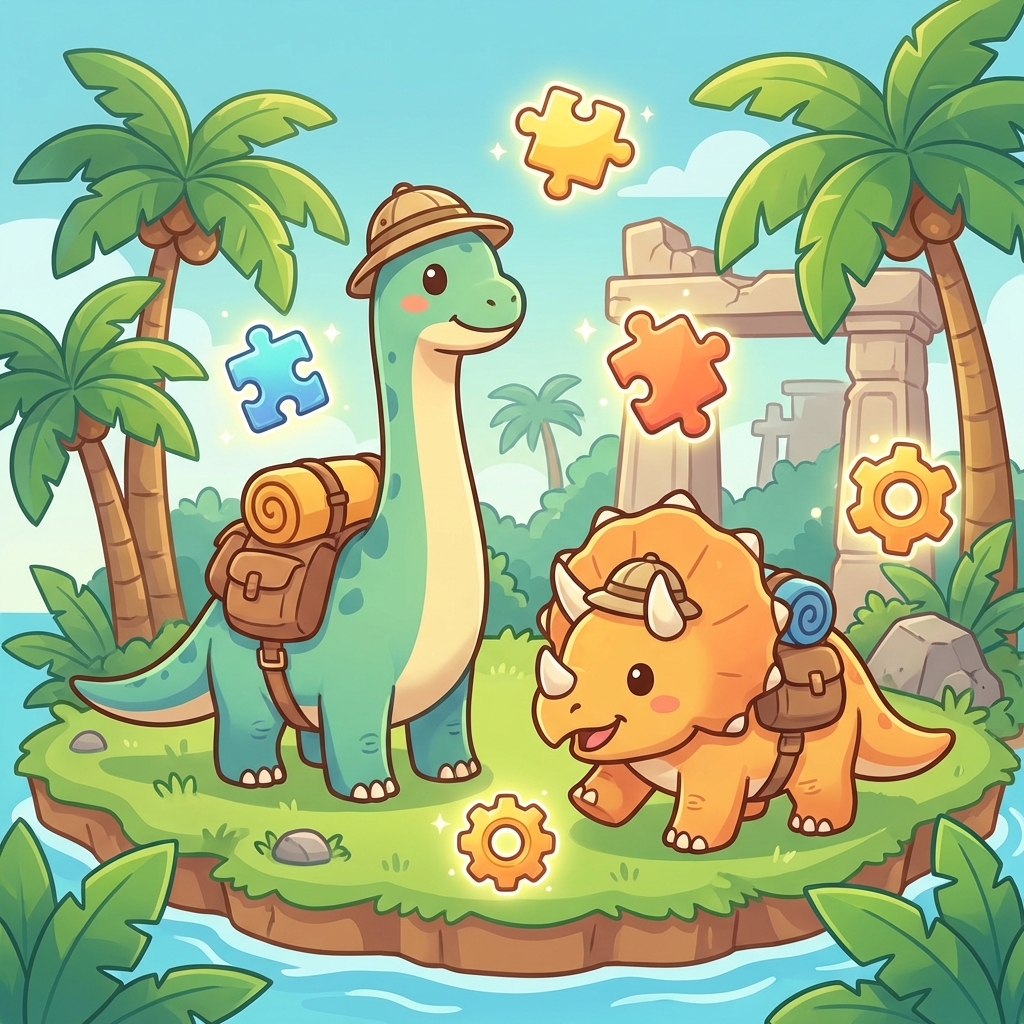 探索恐龙岛攻略封面