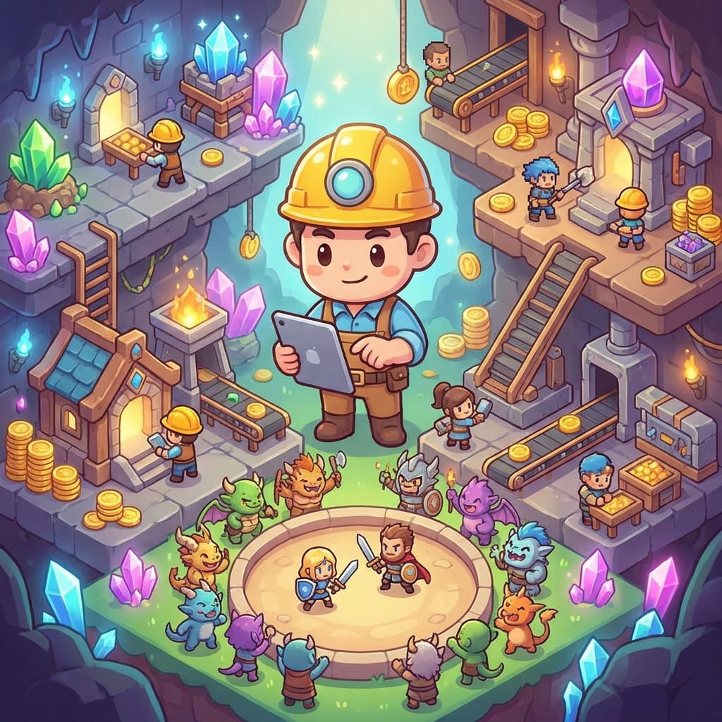 地下城管理者竞技场大亨攻略封面