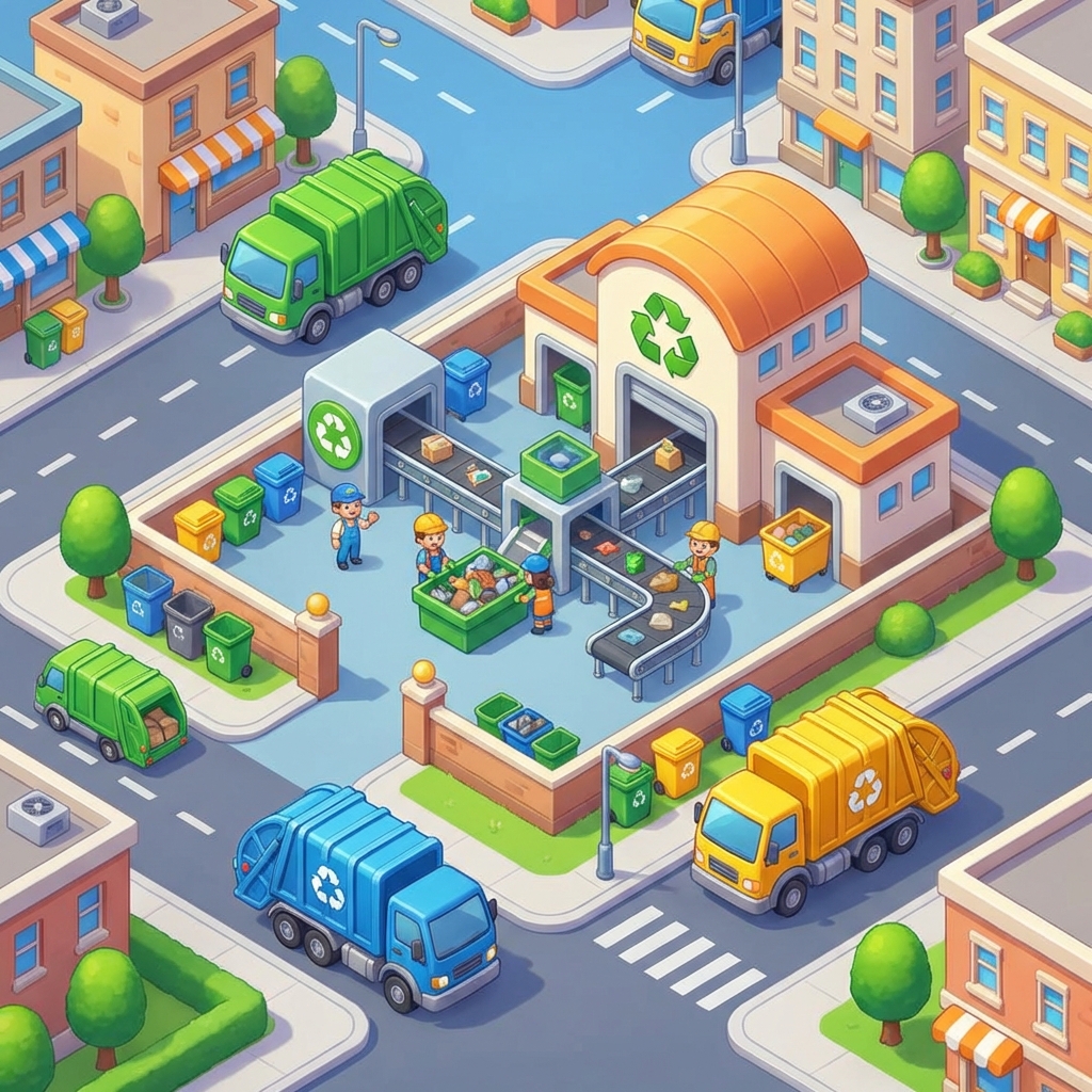 城市垃圾车司机攻略封面