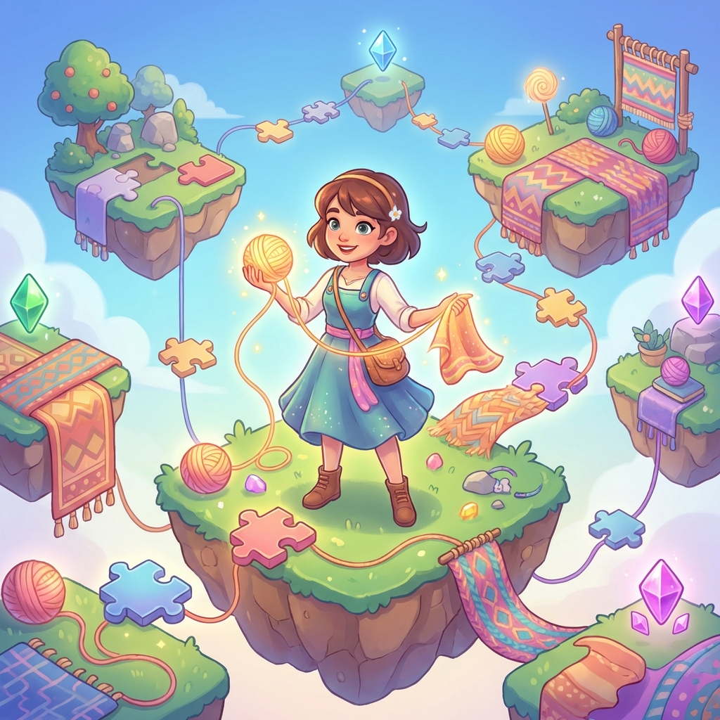 编织者角色谜题冒险攻略封面