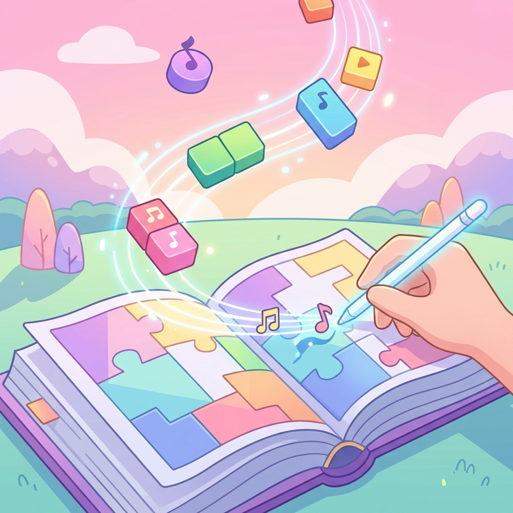 书写音乐块攻略封面
