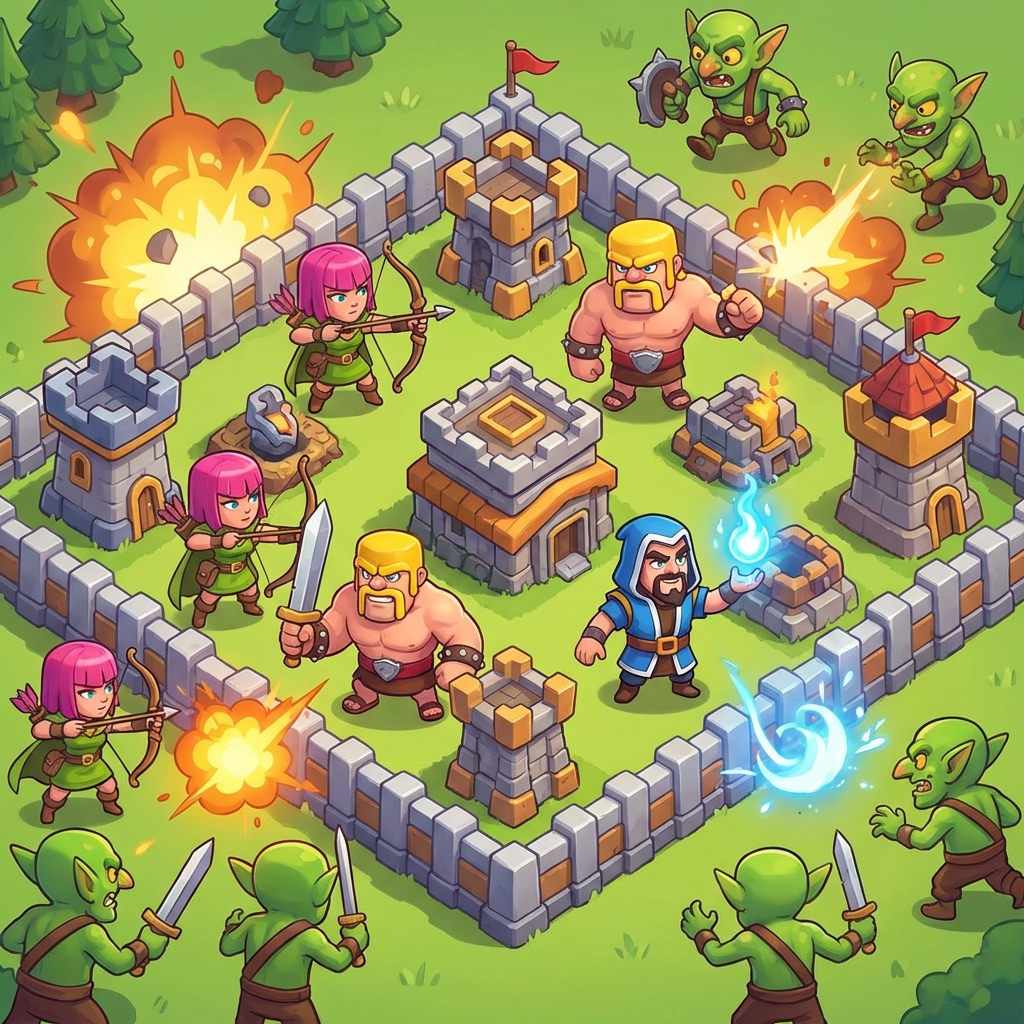 部落冲突应用宝版攻略封面