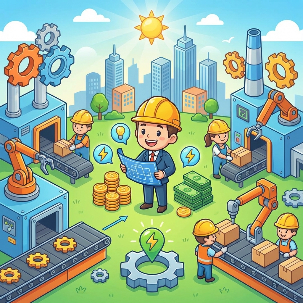 首富从工厂开始攻略封面