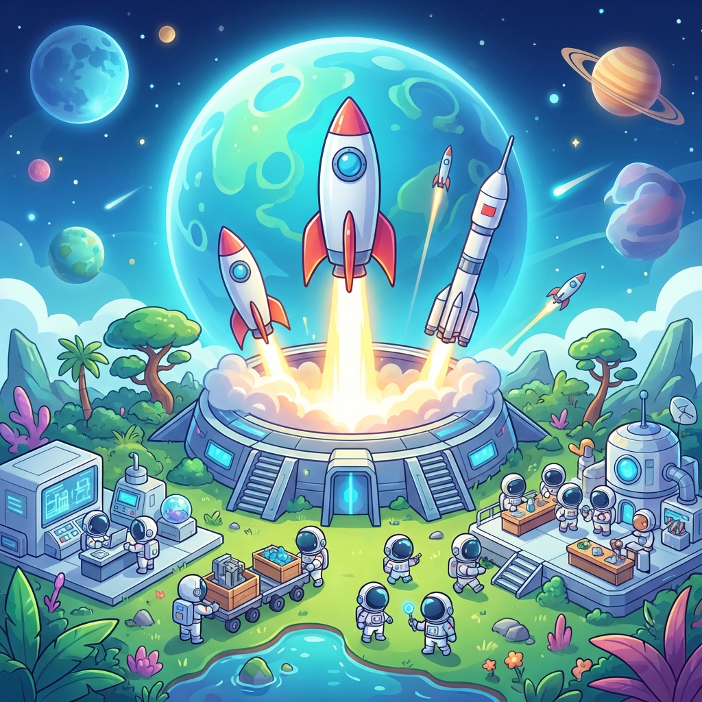 航天火箭探测模拟器攻略封面
