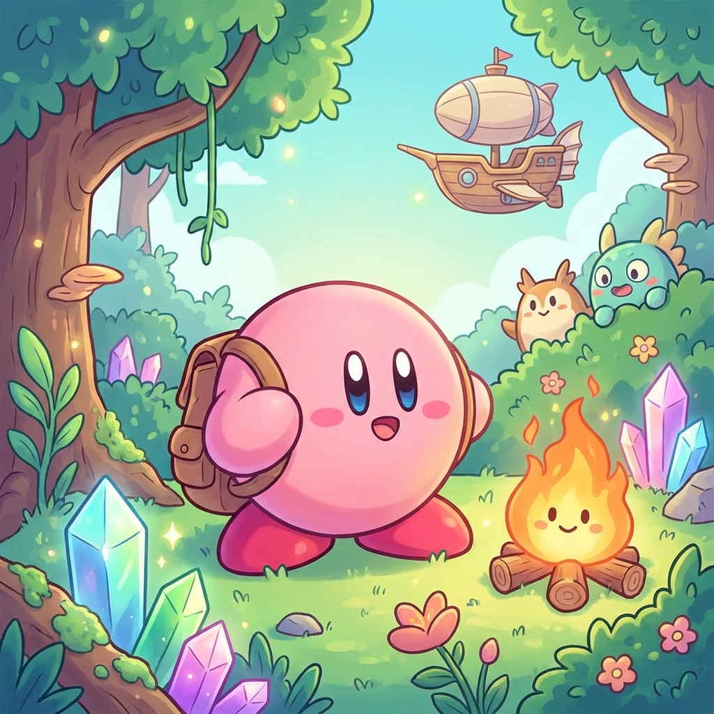 触摸卡比中文版攻略封面