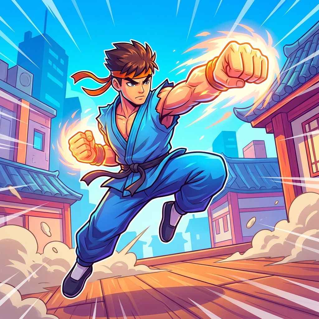 重拳格斗攻略封面