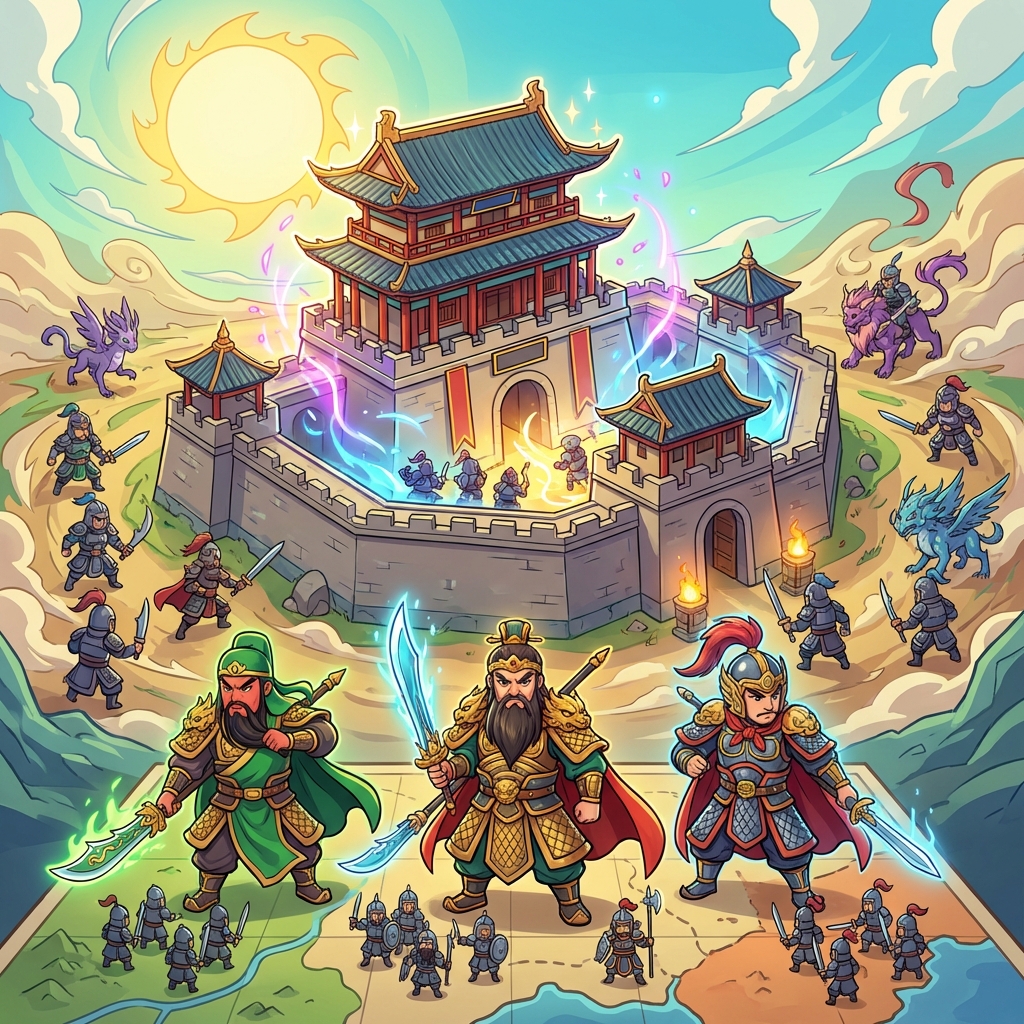 同人圣三国蜀汉传攻略封面