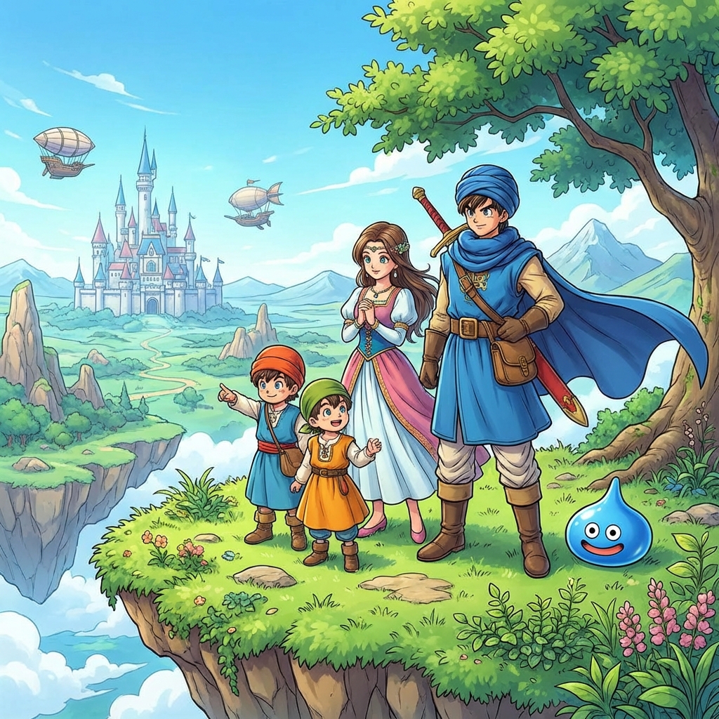 勇者斗恶龙5天空的新娘中文版攻略封面