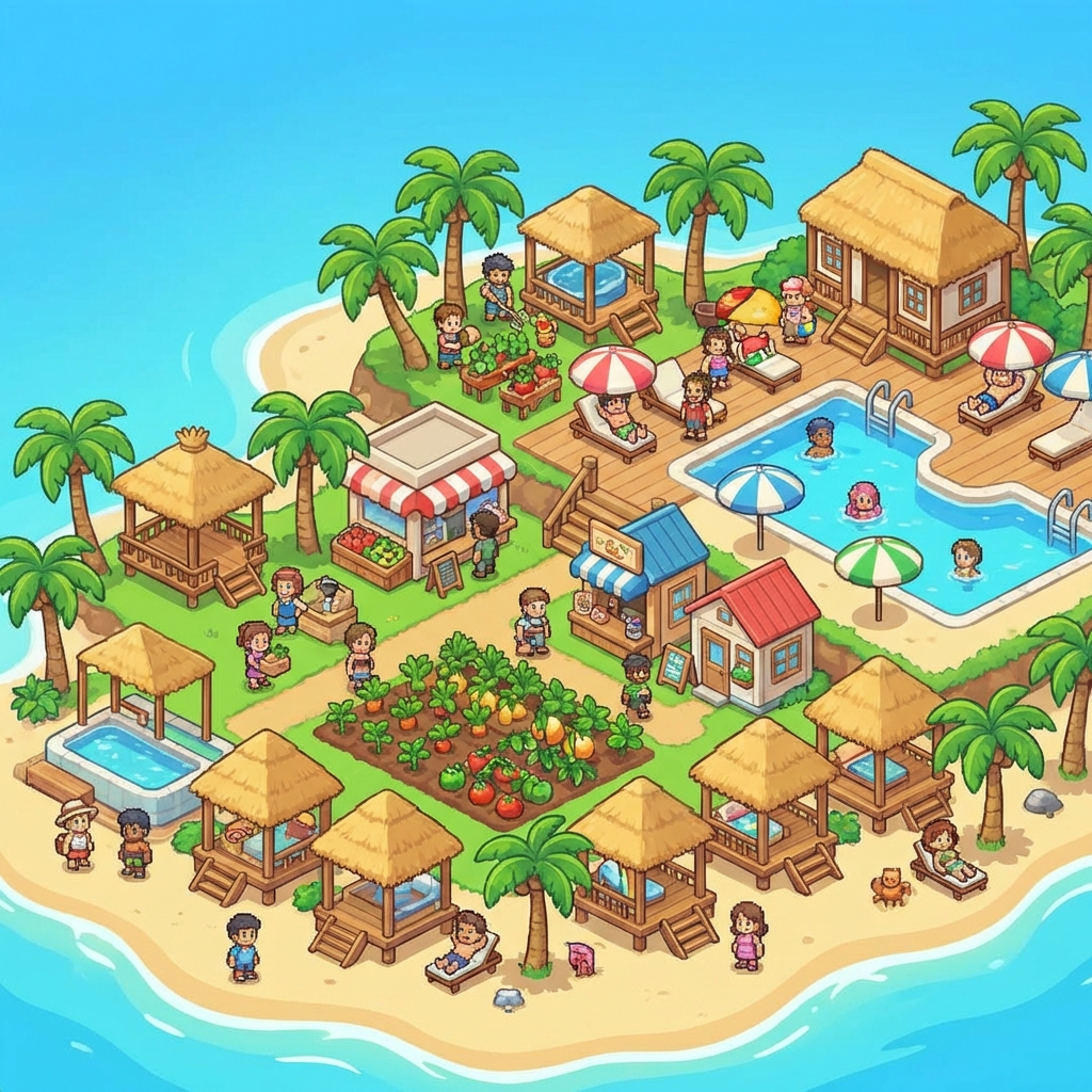 开罗南国度假岛物语攻略封面