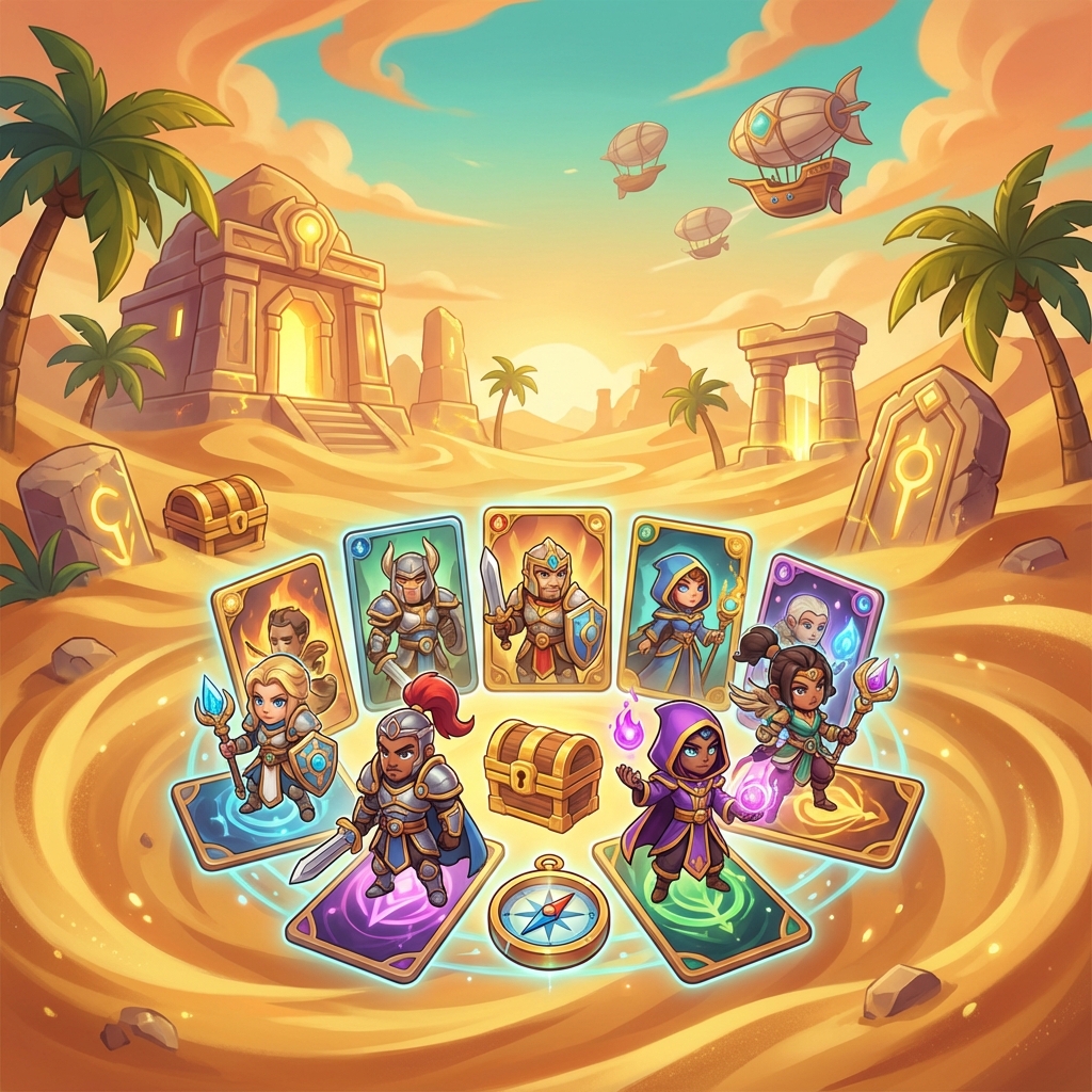 剑与远征迷轨沙洲攻略封面