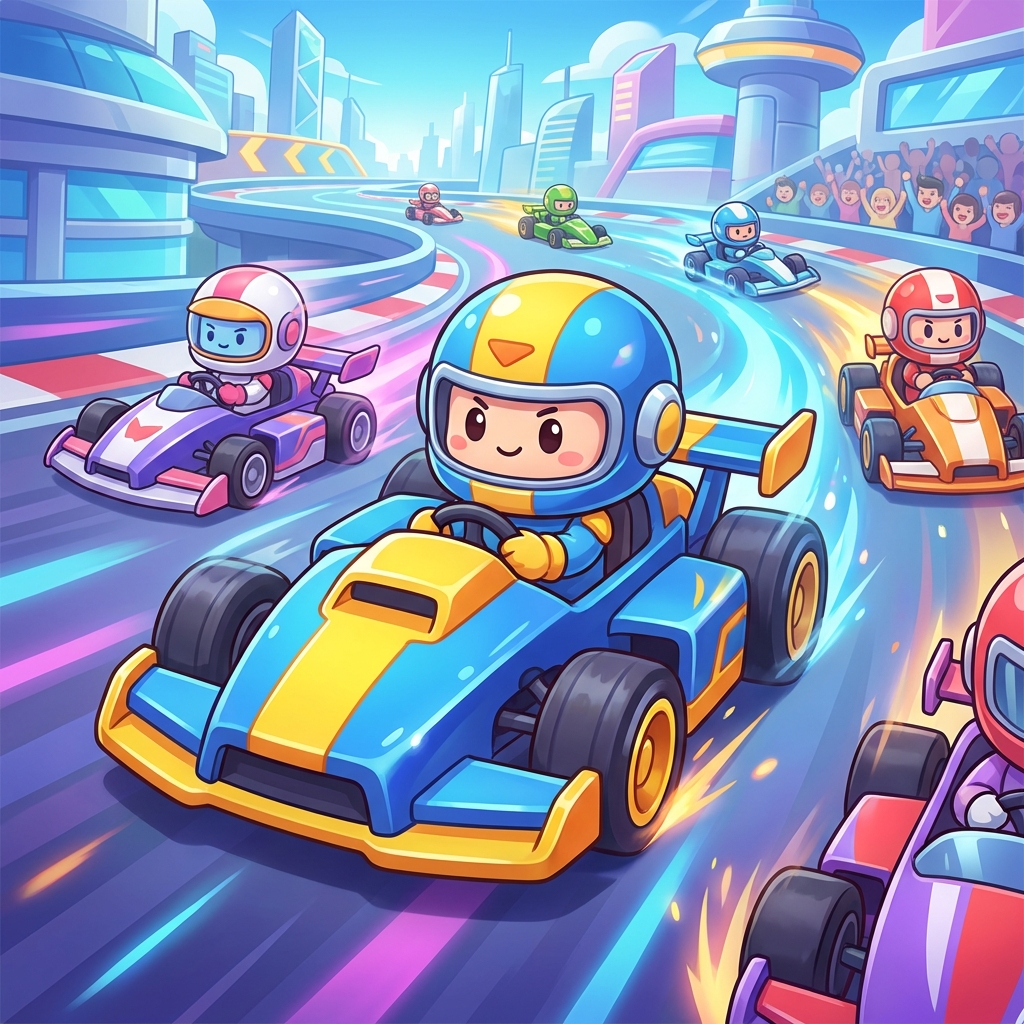 跑跑卡丁车官方竞速版腾讯版攻略封面