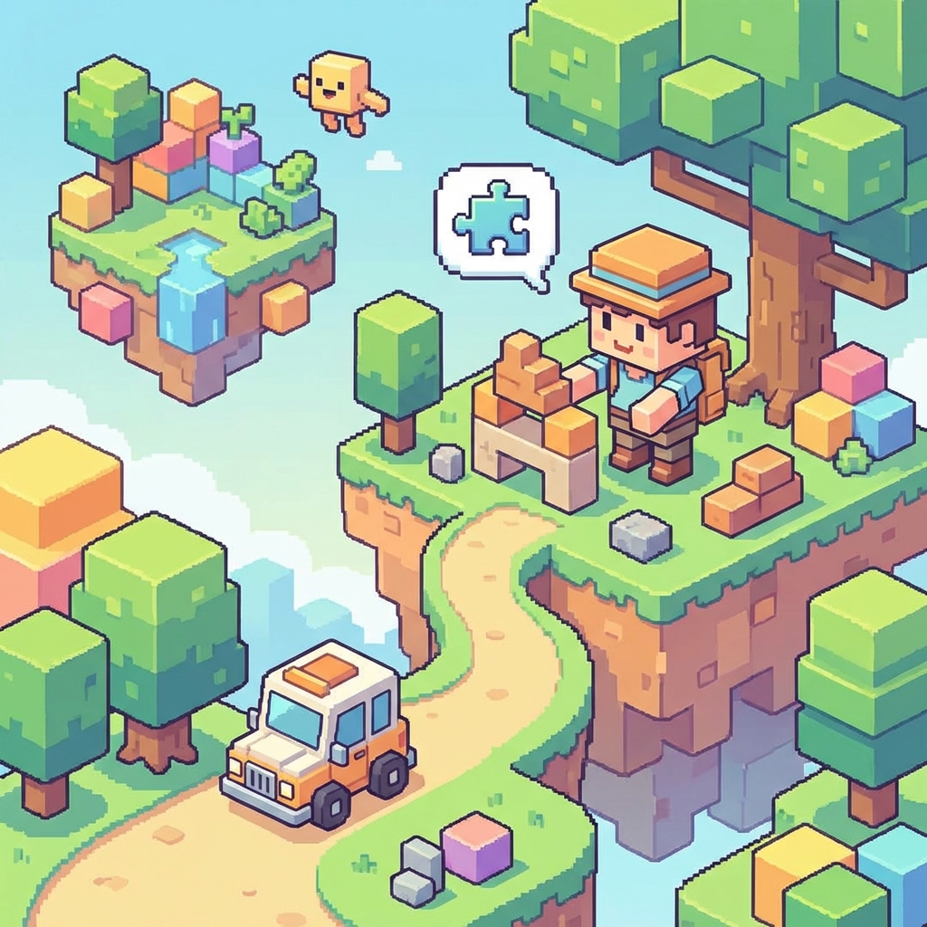 像素世界沙盒模拟器攻略封面