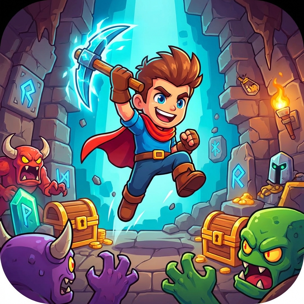 挖穿地牢攻略封面