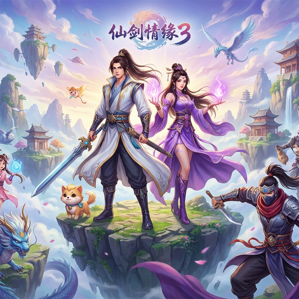 仙剑情缘3攻略封面