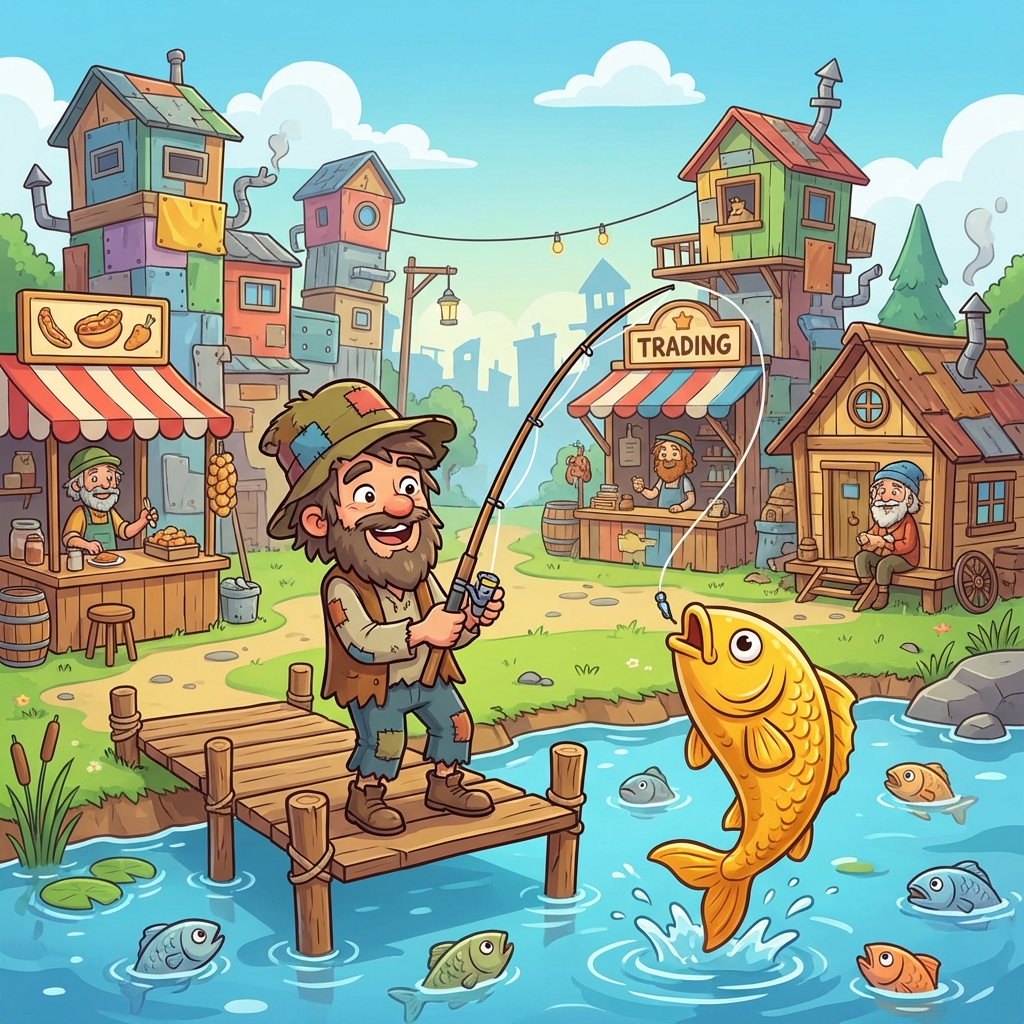 流浪汉钓鱼攻略封面