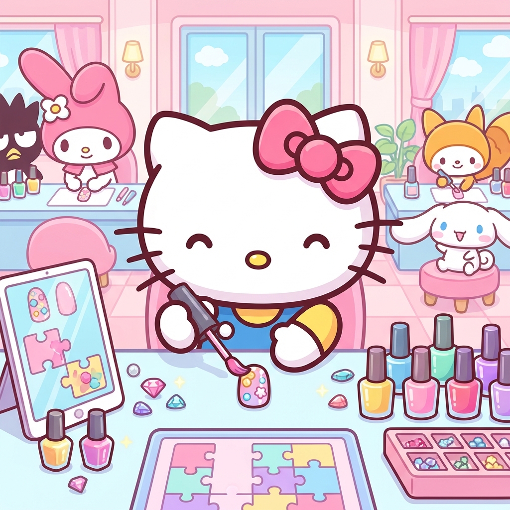 HelloKitty美甲沙龙攻略封面
